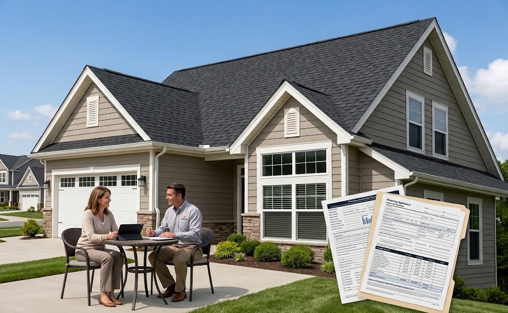 Home with a newly replaced roof, financing available